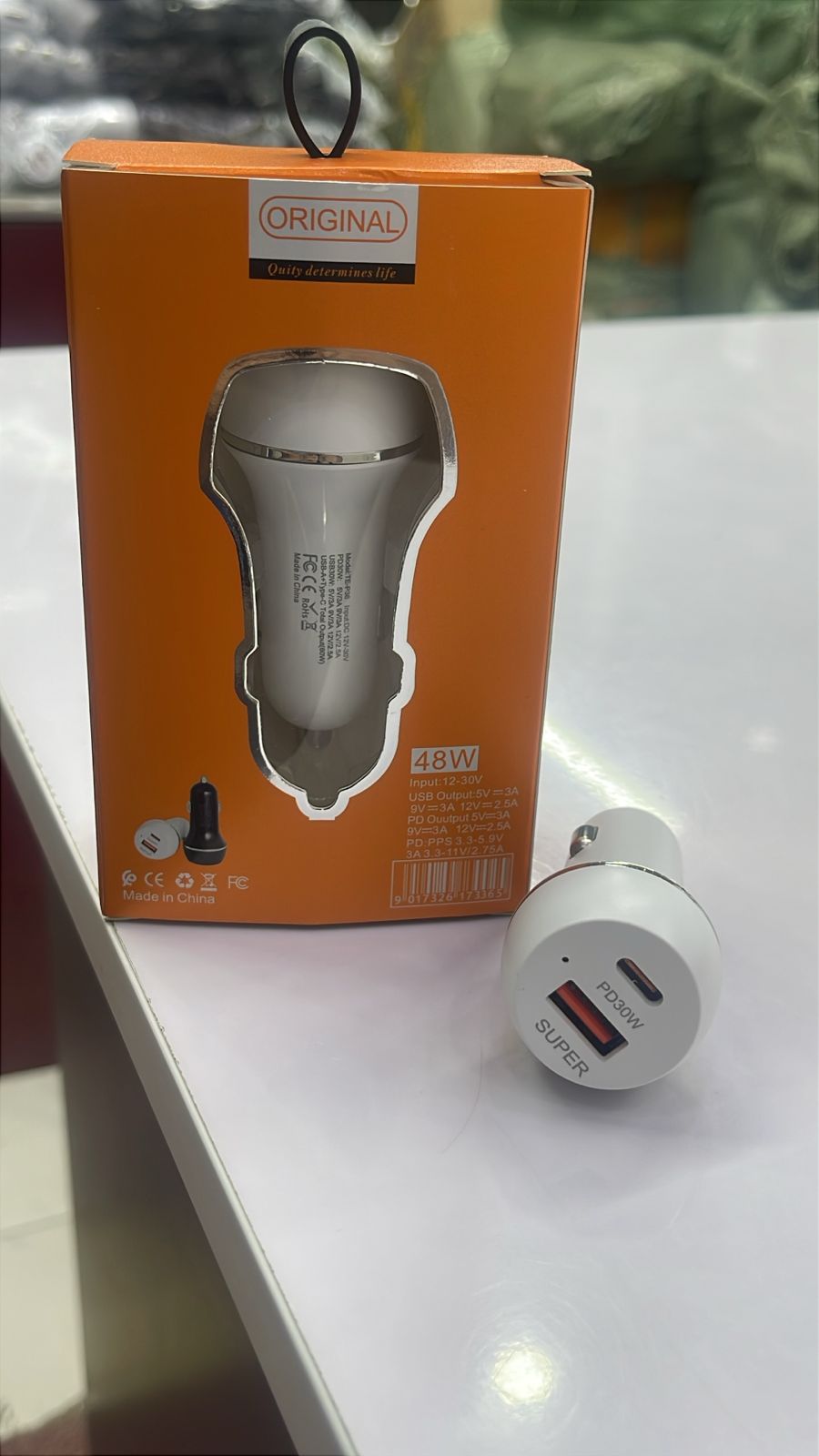 30W Car Charger, Pd Port and Usb Port Best Buy Accessories