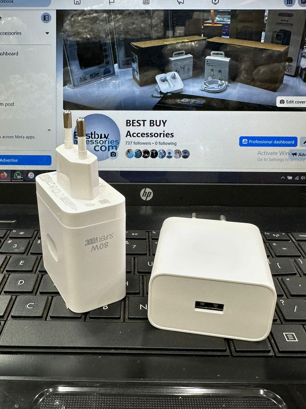 80W Supervooc  SuperVooc message